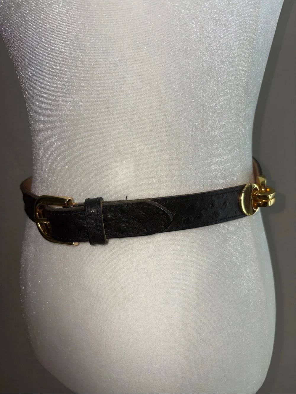 Vintage Ted Baker Gold Hardware Women's Belt